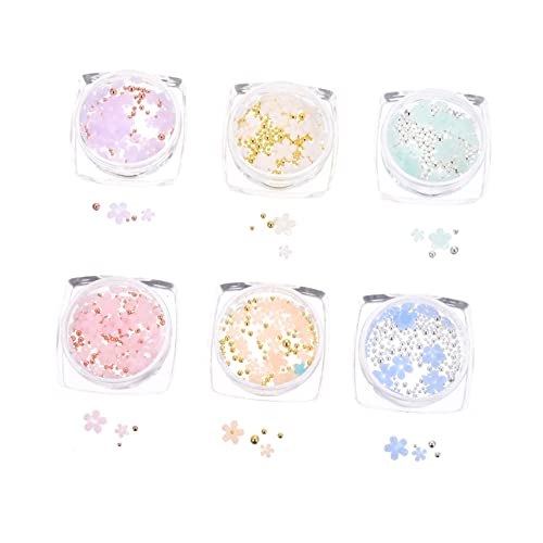 DEARMAMY 3 Sätze Charms Farbwechselnde Dekoration Für Nägel Maniküre Deko Für Diy Nail Art 6boxen*3 DEARMAMY 3 Sätze Charms Farbwechselnde Dekoration Für Nägel Maniküre Deko Für Diy Nail Art 6boxen*3 von DEARMAMY