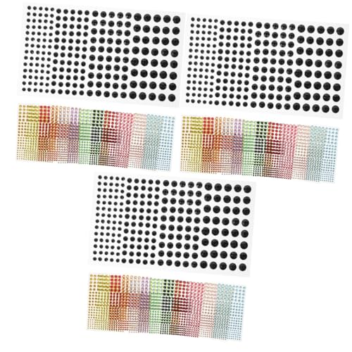 DEARMAMY 3 Sätze Diamantaufkleber Machen Reiz Uv Basteln Edelsteine für Das Gesicht Rave Gesichtsschmuck Edelsteine Auge Gesicht Strass Juwelen Acryl 12 Blätter * 3 DEARMAMY 3 Sätze Diamantaufkleber Machen Reiz Uv Basteln Edelsteine für Das Gesicht Rave Gesichtsschmuck Edelsteine Auge Gesicht Strass Juwelen Acryl 12 Blätter * 3 von DEARMAMY