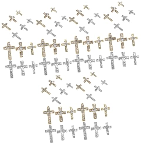 DEARMAMY 3 Sätze Legierungsknotenschmuck Reiz Strasssteine für Nägel Strassnagelzauber Edelsteine Kreuzanhänger Für Nägel Nagel Charme Zinklegierung 60 Stück * 3 DEARMAMY 3 Sätze Legierungsknotenschmuck Reiz Strasssteine für Nägel Strassnagelzauber Edelsteine Kreuzanhänger Für Nägel Nagel Charme Zinklegierung 60 Stück * 3 von DEARMAMY