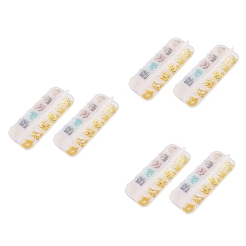 DEARMAMY 3 Sätze Nail Art Dekorationen Maniküre Zubehör Mit Muschelschalen Und Metallcharms Für Nageldesigns Für Diy Nagelkunst Und Nail Design Enthusiasten 2boxen*3 DEARMAMY 3 Sätze Nail Art Dekorationen Maniküre Zubehör Mit Muschelschalen Und Metallcharms Für Nageldesigns Für Diy Nagelkunst Und Nail Design Enthusiasten 2boxen*3 von DEARMAMY