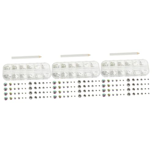 DEARMAMY 3 Sätze Nail Strass-Kit nagel edelsteine Polieren Wohnung Nageldekoration Kunst strasssteine für nägel nail decoration Nagelverzierung große Strasssteine Gesicht Strasssteine Glas DEARMAMY 3 Sätze Nail Strass-Kit nagel edelsteine Polieren Wohnung Nageldekoration Kunst strasssteine für nägel nail decoration Nagelverzierung große Strasssteine Gesicht Strasssteine Glas von DEARMAMY