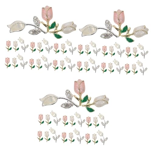 DEARMAMY 3 Sätze Teiliges Metallblumen Nail Art Dekorationen Diy Maniküre Zubehör Für Nageldesigns Für Natürliche Und Künstliche Nägel Für Bastelprojekte Und Glamour Effekte 24 Stück * 3 DEARMAMY 3 Sätze Teiliges Metallblumen Nail Art Dekorationen Diy Maniküre Zubehör Für Nageldesigns Für Natürliche Und Künstliche Nägel Für Bastelprojekte Und Glamour Effekte 24 Stück * 3 von DEARMAMY