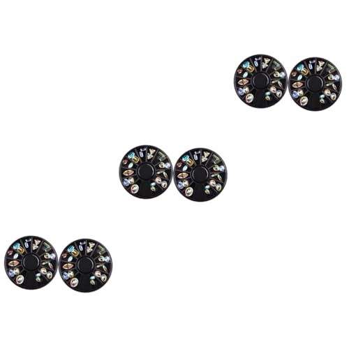 DEARMAMY 3 Sätze Transparente Wasserbohrer Flachboden Glitzersteine Aufkleber Für Diy Kleidung Und Maniküre Sonderform Transparent Wasserbohrer Disc 2 Stück * 3 DEARMAMY 3 Sätze Transparente Wasserbohrer Flachboden Glitzersteine Aufkleber Für Diy Kleidung Und Maniküre Sonderform Transparent Wasserbohrer Disc 2 Stück * 3 von DEARMAMY