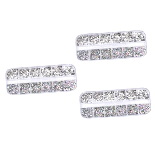 DEARMAMY 3 Stück Flatback Strasssteine Fächern Transparente Schmucksteine für Diy Basteln Nail Art Armbänder und Hochwertiges Material für Projekte DEARMAMY 3 Stück Flatback Strasssteine Fächern Transparente Schmucksteine für Diy Basteln Nail Art Armbänder und Hochwertiges Material für Projekte von DEARMAMY