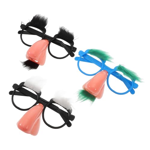 DEARMAMY Aufklebbarer Schnurrbart Brille Nase Augenbrauen für Halloween-Partys Verkleidungs-Requisiten für Erwachsene 3 Farben Erhältlich DEARMAMY Aufklebbarer Schnurrbart Brille Nase Augenbrauen für Halloween-Partys Verkleidungs-Requisiten für Erwachsene 3 Farben Erhältlich von DEARMAMY