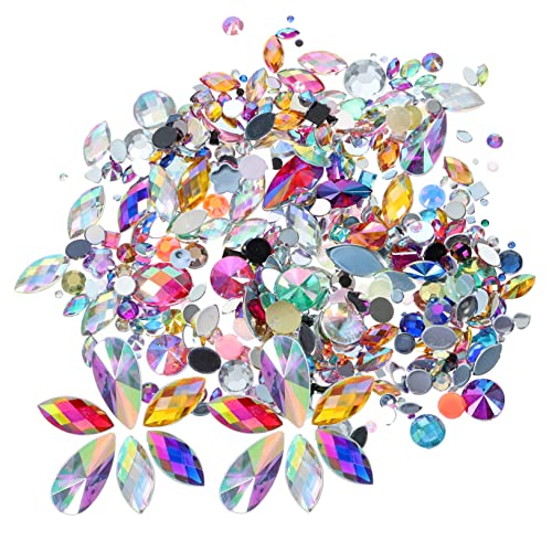 DEARMAMY 300 Stück Acryl Strasssteine Mit Flachem Boden Bohrer Edelsteine Für Nägel Strass Patch Hotfix Nagelaufkleber Bunte Edelsteine Zum Basteln Gesichts DEARMAMY 300 Stück Acryl Strasssteine Mit Flachem Boden Bohrer Edelsteine Für Nägel Strass Patch Hotfix Nagelaufkleber Bunte Edelsteine Zum Basteln Gesichts von DEARMAMY