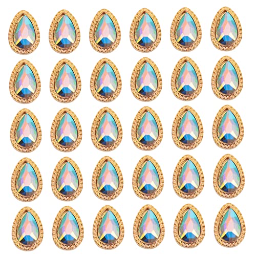 DEARMAMY 30Stücke Nagelstuds Aufkleber Dekoration Für DIY Nagelkunst Und Bastelprojekte Hochwertige Einfach Anzuwenden Für Designs von DEARMAMY