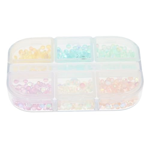 DEARMAMY 4 Boxen Farben Resin Nail Art Dekorationen Perlen für Diy Nagelkunst Charms für Partys und Besondere Anlässe DEARMAMY 4 Boxen Farben Resin Nail Art Dekorationen Perlen für Diy Nagelkunst Charms für Partys und Besondere Anlässe von DEARMAMY