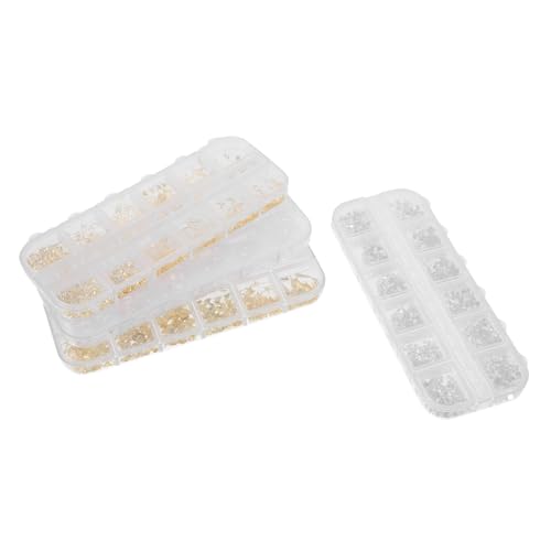 DEARMAMY 4 Boxen Geometrische Nail Art Dekoration Boxen mit Verschiedenen Alloy Diamanten Perlen und Strass für Diy Nageldesign für Partys und Besondere Anlässe DEARMAMY 4 Boxen Geometrische Nail Art Dekoration Boxen mit Verschiedenen Alloy Diamanten Perlen und Strass für Diy Nageldesign für Partys und Besondere Anlässe von DEARMAMY