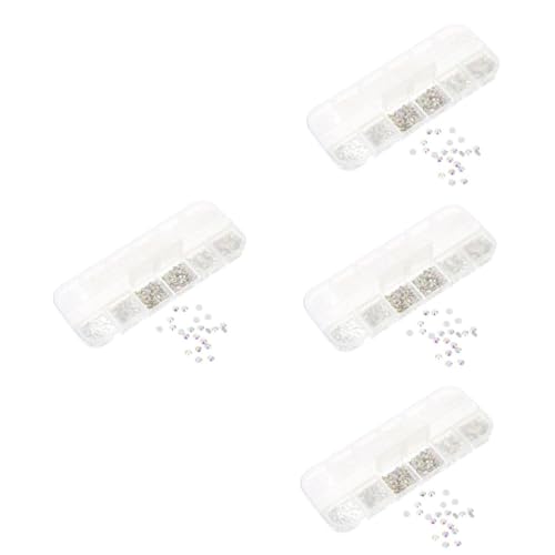 DEARMAMY 4 Boxen Nail Art Dekorationsset Fächer mit Glitzersteinen und Ab Diy Maniküre Zubehör für Nagelkunst für Natürliche und Künstliche Nägel Einfach Anzuwenden DEARMAMY 4 Boxen Nail Art Dekorationsset Fächer mit Glitzersteinen und Ab Diy Maniküre Zubehör für Nagelkunst für Natürliche und Künstliche Nägel Einfach Anzuwenden von DEARMAMY