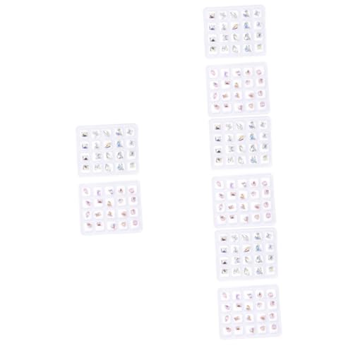DEARMAMY 4 Sätze Glitzernde Nail Art Strasssteine Flachrücken Dekorationen Für Diy Nägel Und Bastelprojekte Vielseitige Für Nail Art Und Bastelarbeiten 40 Stück * 4 DEARMAMY 4 Sätze Glitzernde Nail Art Strasssteine Flachrücken Dekorationen Für Diy Nägel Und Bastelprojekte Vielseitige Für Nail Art Und Bastelarbeiten 40 Stück * 4 von DEARMAMY