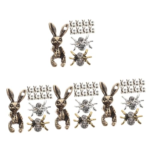 DEARMAMY 4 Sätze Nagel Diamant Schmuck Nagel Charm Nagel Accessoires Dunkle Charms Silberne Perlen Für Nägel Fingernagel Dekore Spinne 3D Nagelkunst Dekorationen Urlaubs 30 Stück * 4 DEARMAMY 4 Sätze Nagel Diamant Schmuck Nagel Charm Nagel Accessoires Dunkle Charms Silberne Perlen Für Nägel Fingernagel Dekore Spinne 3D Nagelkunst Dekorationen Urlaubs 30 Stück * 4 von DEARMAMY