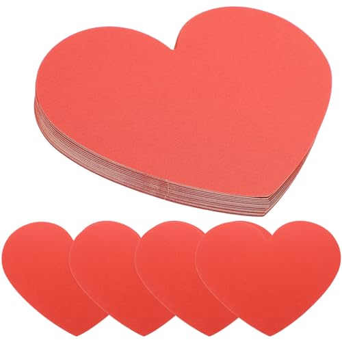 DEARMAMY 40 Stück Herz-Papierausschnittkarten Rote Herz-Kartonausschnitte Für Die Wand Zum Valentinstag Zum Selbermachen Basteln Kunstprojekt Zuhause Klassenzimmer Pinnwand- DEARMAMY 40 Stück Herz-Papierausschnittkarten Rote Herz-Kartonausschnitte Für Die Wand Zum Valentinstag Zum Selbermachen Basteln Kunstprojekt Zuhause Klassenzimmer Pinnwand- von DEARMAMY