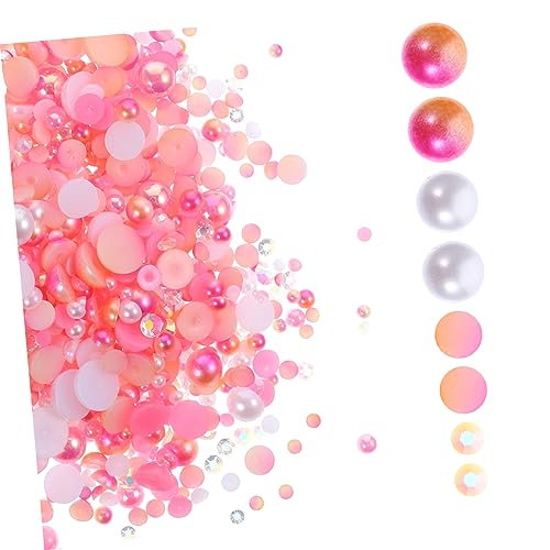 DEARMAMY 4Packungen Exquisites Nagelharz Mit Bunten Dekoren Für DIY Nagelkunst Und Telefonkoffer Vielseitige Nail Art Accessoires Für Designs von DEARMAMY