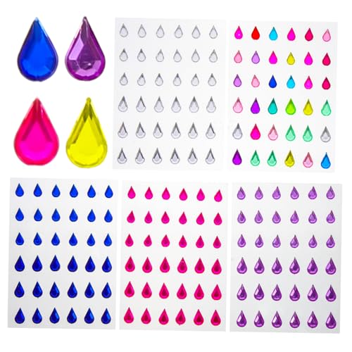 DEARMAMY 5 Blätter Selbstklebende Glitzersteine für DIY Makeup für Erwachsene für Partys Festivals Halloween und Cosplay Einfach zu Entfernen Rückstände DEARMAMY 5 Blätter Selbstklebende Glitzersteine für DIY Makeup für Erwachsene für Partys Festivals Halloween und Cosplay Einfach zu Entfernen Rückstände von DEARMAMY