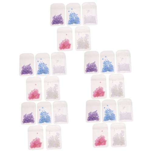 DEARMAMY 5 Sätze Blumen Nagel Charms Dekorative Nagelaccessoires Für Kunstnägel Glitzernde Nail Jewels Für Diy Nageldesigns Vielseitige Verwendung Für Handwerk Und 5 Packungen * 5 von DEARMAMY