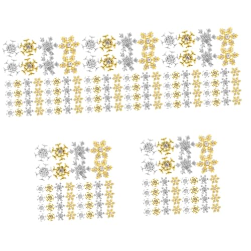 DEARMAMY 5 Sätze Entzückende Nageldekoration Stilvolle Nail Art Für Festliche Anlässe Für Natürliche Und Künstliche Nägel Profis Und Nail Art Lernende 40 Stück * 5 von DEARMAMY
