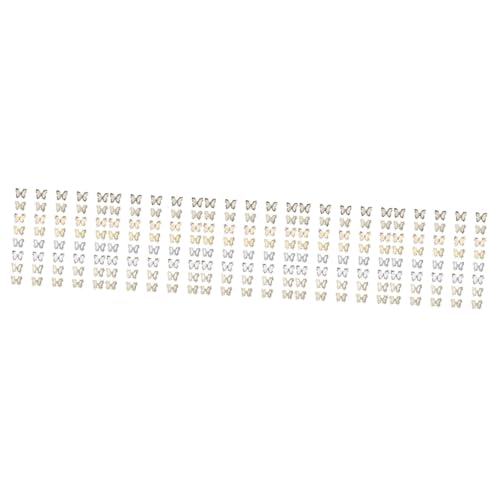 DEARMAMY 5 Sätze Schmetterling Nagel Charms Farbige Nageldeko Für Kreative Maniküre Für Partys Besondere Anlässe Und Persönliche Gestaltung 40 Stück * 5 von DEARMAMY