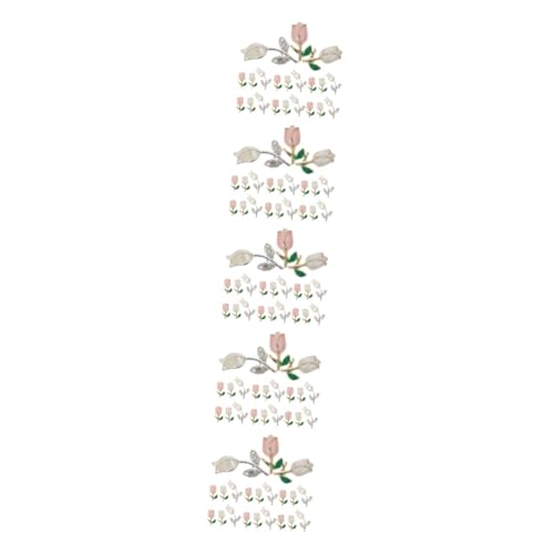 DEARMAMY 5 Sätze Teiliges Metallblumen Nageldekor Für Diy Nagelkunst Tulpenformen Für Maniküre Und Persönliche Nail Artgestaltung 24 Stück * 5 DEARMAMY 5 Sätze Teiliges Metallblumen Nageldekor Für Diy Nagelkunst Tulpenformen Für Maniküre Und Persönliche Nail Artgestaltung 24 Stück * 5 von DEARMAMY