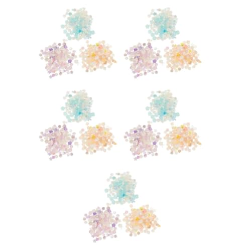 DEARMAMY 5 Stück Tüten Nagelkunst Charms Mini Resin Camellia Dekorationen für Handyhüllen Blau und für Diy Projekte und Kreative Bastelarbeiten von DEARMAMY