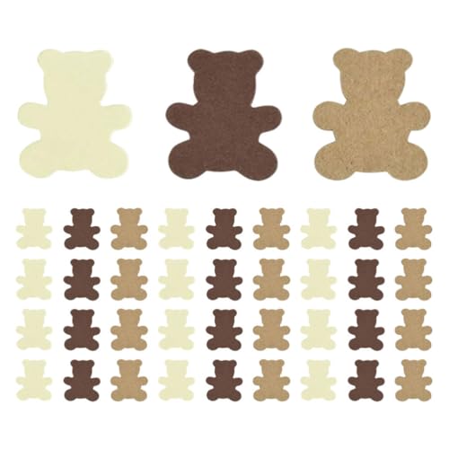 DEARMAMY 500Pcs Paper Confetti Bär Geformte Konfetti Babyparty Neutral Party Dekorationen Bären Themen -Tischdekor Für Baby Streuer Geburtstagsfeier DEARMAMY 500Pcs Paper Confetti Bär Geformte Konfetti Babyparty Neutral Party Dekorationen Bären Themen -Tischdekor Für Baby Streuer Geburtstagsfeier von DEARMAMY