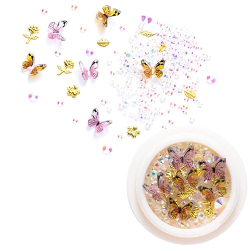 DEARMAMY 6 Boxen Nagelkunstschmuck Strassnieten Spitze Zubehör Pailletten Basteln Nägel Mädchen Kristalle Nagelaufkleber Maniküre-charme Nailart-strasssteine Nagel Strass DEARMAMY 6 Boxen Nagelkunstschmuck Strassnieten Spitze Zubehör Pailletten Basteln Nägel Mädchen Kristalle Nagelaufkleber Maniküre-charme Nailart-strasssteine Nagel Strass von DEARMAMY