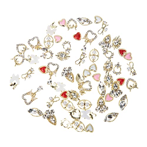 DEARMAMY 60Stücke Teiliges Nagelzauber mit Kawaii Charms DIY Manikürezubehör für Nageldesigns für Handyhüllen und Haaraccessoires für Nagelkünstler DEARMAMY 60Stücke Teiliges Nagelzauber mit Kawaii Charms DIY Manikürezubehör für Nageldesigns für Handyhüllen und Haaraccessoires für Nagelkünstler von DEARMAMY