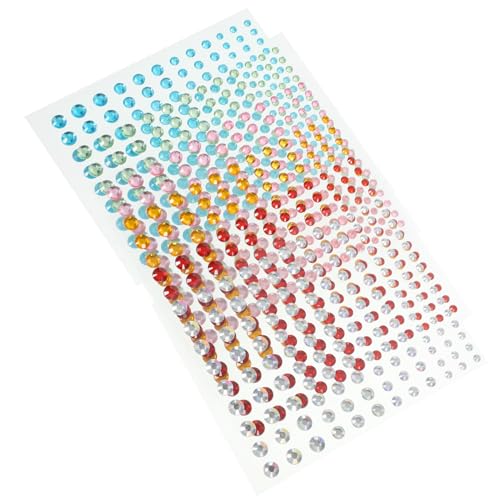 DEARMAMY 6Blätter Dekorative Edelstein Aufkleber DIY Bling Sticker Für Gesicht Ab Basteln Und Verzieren DEARMAMY 6Blätter Dekorative Edelstein Aufkleber DIY Bling Sticker Für Gesicht Ab Basteln Und Verzieren von DEARMAMY