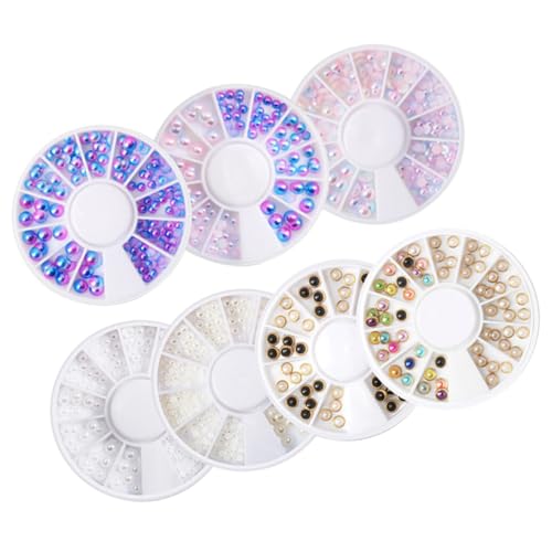 DEARMAMY 7 Satz Teiliges Nagelkunst Zubehör Perlen für Diy Maniküre Dekoration Einzigartige Ornament für Damen für Professionelle und Private Anwendungen DEARMAMY 7 Satz Teiliges Nagelkunst Zubehör Perlen für Diy Maniküre Dekoration Einzigartige Ornament für Damen für Professionelle und Private Anwendungen von DEARMAMY