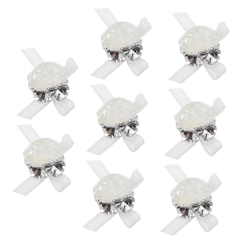DEARMAMY 8 Stück Gebrochener Eisblumenhaufen Diamant Edelsteine Niedliche Reize Kawaii Nagelanhänger Anhänger Für Nägel Nagelzauber Make-up-zubehör Kawaii-zeug Transparent Stoff von DEARMAMY