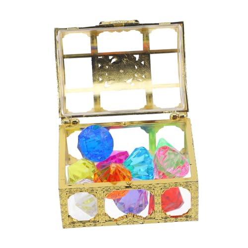 DEARMAMY Buntes Edelstein Spielset mit Transparentem Kleine Schmucksteine mit Kindgerechtes Unterwasser Deko und Tauchspielzeug für Kindergeburtstag und DIY Basteln DEARMAMY Buntes Edelstein Spielset mit Transparentem Kleine Schmucksteine mit Kindgerechtes Unterwasser Deko und Tauchspielzeug für Kindergeburtstag und DIY Basteln von DEARMAMY