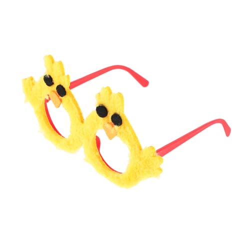 DEARMAMY Easter Chicken Eyewear für Tierische Brille für Ostern Partyaccessoires für Fröhliche Feiern und Fotokabinen Requisiten DEARMAMY Easter Chicken Eyewear für Tierische Brille für Ostern Partyaccessoires für Fröhliche Feiern und Fotokabinen Requisiten von DEARMAMY