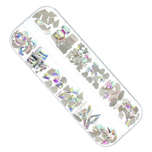 DEARMAMY Flatback Strasssteine Für Nägel Mit Verschiedenen Maniküre Anhänger Glitzernde Für Nagelkunst Und Maniküre Dekoration DEARMAMY Flatback Strasssteine Für Nägel Mit Verschiedenen Maniküre Anhänger Glitzernde Für Nagelkunst Und Maniküre Dekoration von DEARMAMY