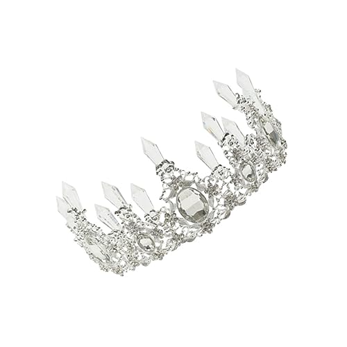DEARMAMY Geburtstagskrone Dekoration Geburtstagstorte Dekoration Tortendeko Für Hochzeitstorte Krone Hochzeit Tiara Krone Kopfschmuck Krone Silber DEARMAMY Geburtstagskrone Dekoration Geburtstagstorte Dekoration Tortendeko Für Hochzeitstorte Krone Hochzeit Tiara Krone Kopfschmuck Krone Silber von DEARMAMY