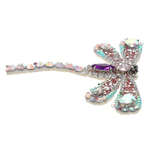 DEARMAMY Glitzernder Rhinestone Applikations Patch für Schuhe Hüte Diy Aufnäher für Kleidung Farbenfrohem Ab Finish zur Dekoration von Hochzeitskleidern Accessoires von DEARMAMY