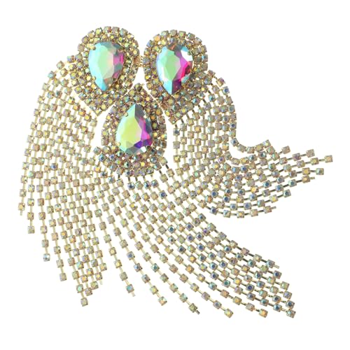 DEARMAMY Große Strass Quasten Brosche Applikation DIY Kleidung Patches zum Aufnähen für Anzüge Kleider Rucksäcke und Accessoires DEARMAMY Große Strass Quasten Brosche Applikation DIY Kleidung Patches zum Aufnähen für Anzüge Kleider Rucksäcke und Accessoires von DEARMAMY