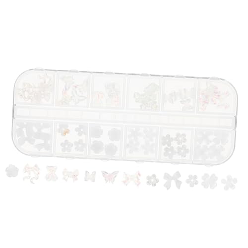 DEARMAMY Harz Blumenbogen Nageldekoration DIY Charms Für Nail Art Weiße Blüten Schmuckstücke Für Nagelkunst Und Bastelprojekte DEARMAMY Harz Blumenbogen Nageldekoration DIY Charms Für Nail Art Weiße Blüten Schmuckstücke Für Nagelkunst Und Bastelprojekte von DEARMAMY