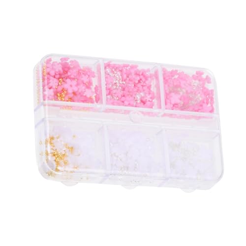 DEARMAMY Harz Nagelblumen Charms Nageldekorationen Fächer Box Für DIY Nagelkunst Zuhause Und Nagelstudio Hochwertige Maniküre Zubehör DEARMAMY Harz Nagelblumen Charms Nageldekorationen Fächer Box Für DIY Nagelkunst Zuhause Und Nagelstudio Hochwertige Maniküre Zubehör von DEARMAMY