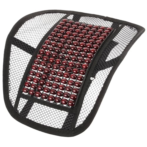 DEARMAMY Holzperlen Lendenwirbelstütze für Autositze Ergonomisches Rückenkissen mit Netzgewebe Atmungsaktiv und Langlebig für Büro Schmerzlinderung bei Langem DEARMAMY Holzperlen Lendenwirbelstütze für Autositze Ergonomisches Rückenkissen mit Netzgewebe Atmungsaktiv und Langlebig für Büro Schmerzlinderung bei Langem von DEARMAMY
