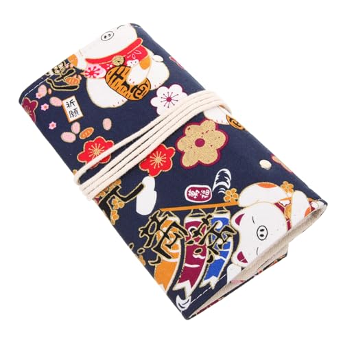 DEARMAMY Japanischer Stoffbinder Notizbuchhülle mit Rutschfester Oberfläche Langlebig und Leicht als Budgetplaner oder Scrapbook Binder Cover für Schule und Büro Geeignet von DEARMAMY