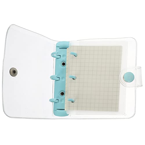 DEARMAMY Mini Notizblock mit Ring Design Transparentes Handbuch für Scrapbooking Kompaktes und Leichtes Notizbuch für Unterwegs DEARMAMY Mini Notizblock mit Ring Design Transparentes Handbuch für Scrapbooking Kompaktes und Leichtes Notizbuch für Unterwegs von DEARMAMY