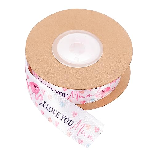 DEARMAMY Muttertagsband Muttertagsband Seidenband Geschenkbänder Für Mütter DIY Geschenkband Bedrucktes Herzmusterband Muttertagsband Dankbarkeitsband Polyester DEARMAMY Muttertagsband Muttertagsband Seidenband Geschenkbänder Für Mütter DIY Geschenkband Bedrucktes Herzmusterband Muttertagsband Dankbarkeitsband Polyester von DEARMAMY