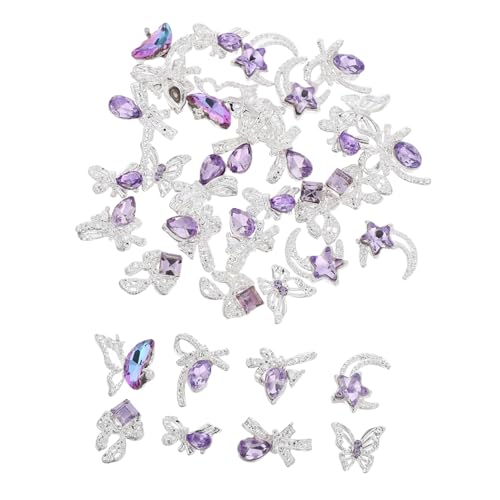 DEARMAMY Nagelkunst Zubehör Nagel Strass Anhänger Nagelkunst Fliege Strass Schleife Nagel Anhänger Dekoration DEARMAMY Nagelkunst Zubehör Nagel Strass Anhänger Nagelkunst Fliege Strass Schleife Nagel Anhänger Dekoration von DEARMAMY