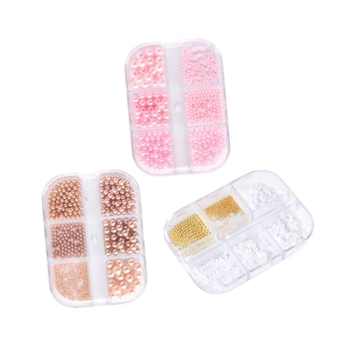 DEARMAMY Nagelkunstperlen DIY Maniküre Zubehör Verschiedenen Farben Kunststoffperlen Für Nageldesigns Und Nail Art DEARMAMY Nagelkunstperlen DIY Maniküre Zubehör Verschiedenen Farben Kunststoffperlen Für Nageldesigns Und Nail Art von DEARMAMY
