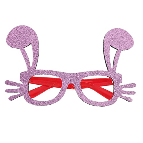 DEARMAMY Osterhasen Ohrenbrille Glitzer Hasenohren Partybrille für Geburtstag Mitgebsel Lustige Foto Requisite für Osterfest und Familienfeier DEARMAMY Osterhasen Ohrenbrille Glitzer Hasenohren Partybrille für Geburtstag Mitgebsel Lustige Foto Requisite für Osterfest und Familienfeier von DEARMAMY