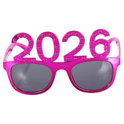 DEARMAMY Partybrille mit Funkelnden Zahlen Leichte Tragbare Neuheits Sonnenbrille für Silvester und Abschlussfeiern Stylisches Accessoire für Fotos und Festliche Partys DEARMAMY Partybrille mit Funkelnden Zahlen Leichte Tragbare Neuheits Sonnenbrille für Silvester und Abschlussfeiern Stylisches Accessoire für Fotos und Festliche Partys von DEARMAMY