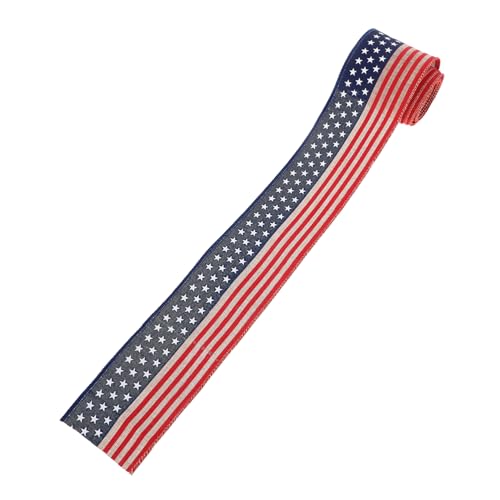 DEARMAMY Patriotisches Stern streifen Geschenkband mit Draht Langlebiges Schleifenband für Unabhängigkeitstag und Gedenktag Dekoration Vielseitig für Kränze DIY Basteln Innen und Außen DEARMAMY Patriotisches Stern streifen Geschenkband mit Draht Langlebiges Schleifenband für Unabhängigkeitstag und Gedenktag Dekoration Vielseitig für Kränze DIY Basteln Innen und Außen von DEARMAMY