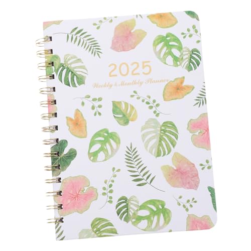 DEARMAMY Planer Spirale Universität Notizblock Akademisches Buch Planung Homeschool Tägliches Studium Wöchentliche Arbeit Büro Journal Zu Hause Zubehör Papier von DEARMAMY