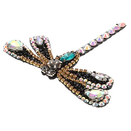 DEARMAMY Rhinestone Applikation Patch für Kleidung Schuhe Accessoires Glitzernder Aufnäher Hochzeitskleider Taschen Diy Verzierungen Kreative Designs von DEARMAMY