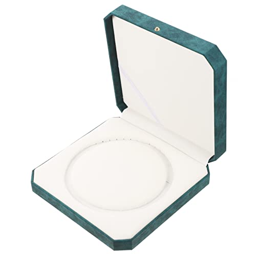 DEARMAMY Schmuckschatulle Aus Leder Zur Aufbewahrung Von Halsketten Halsketten-display Halten Sie Ihren Schmuck Ordentlich Und Organisiert von DEARMAMY
